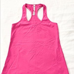 Lululemon Cool Racerback Tank, Hot Pink, 10